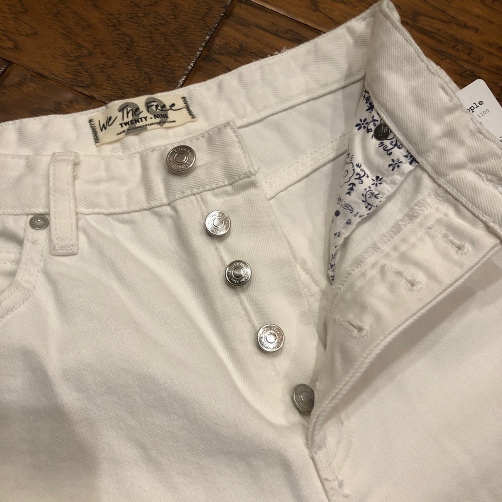 NEW 29 Free People High Rise straight flare jeans - Picture 7 of 16